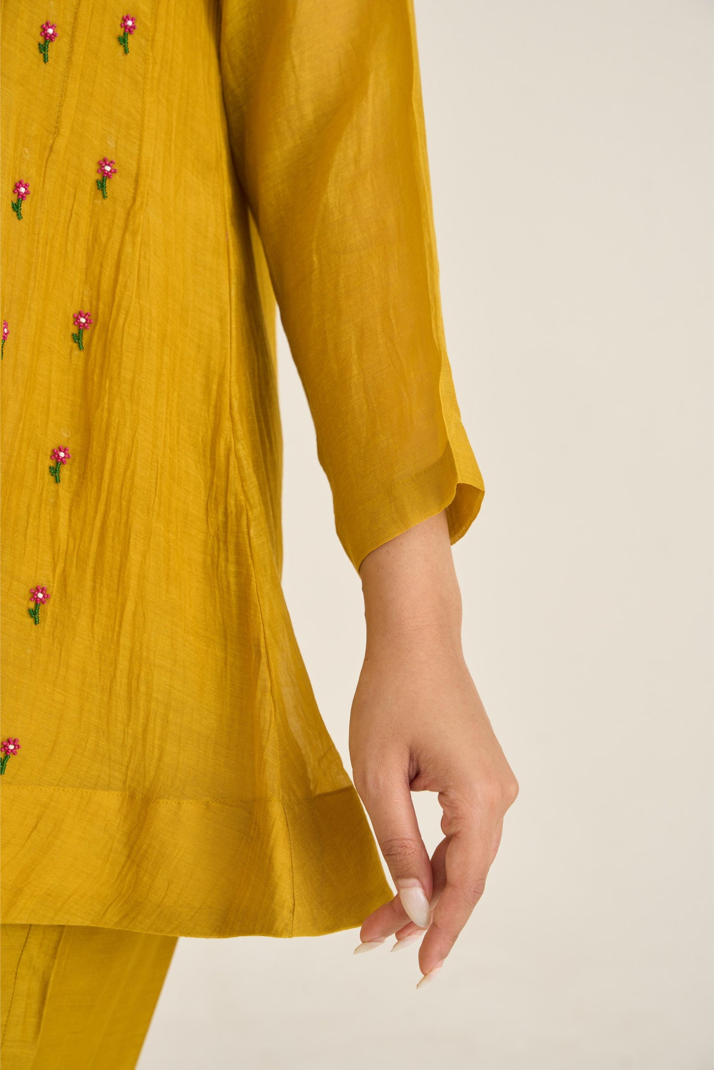 Spring Dusk Yellow Co-ord Set