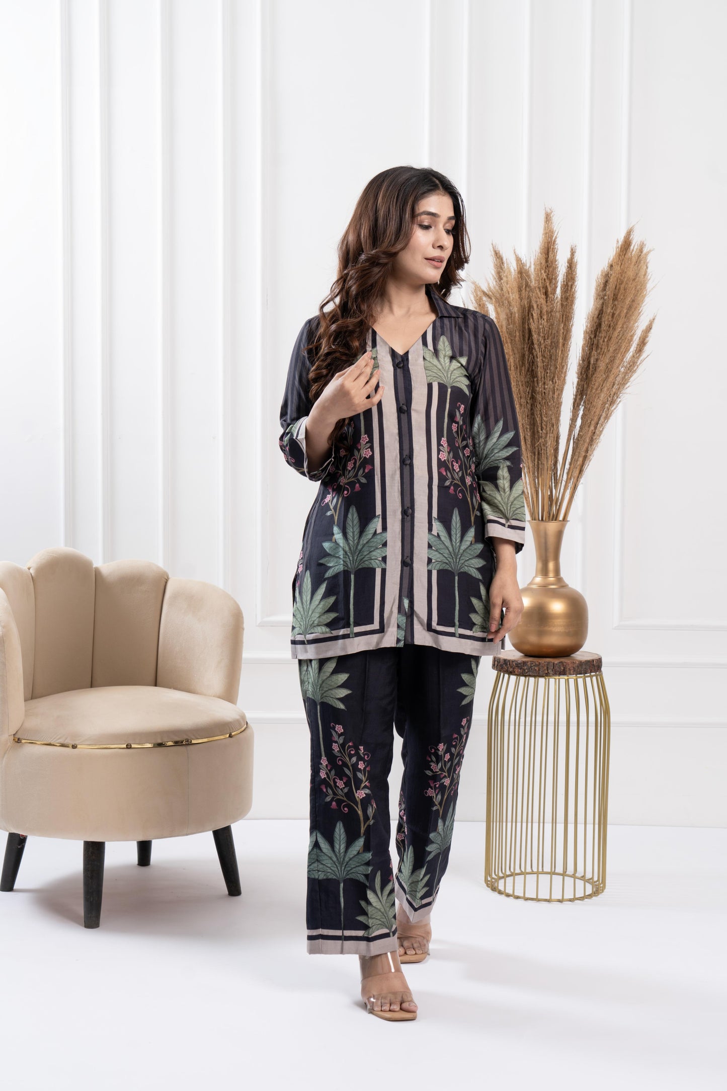 Midnight Placement Co-ord Set