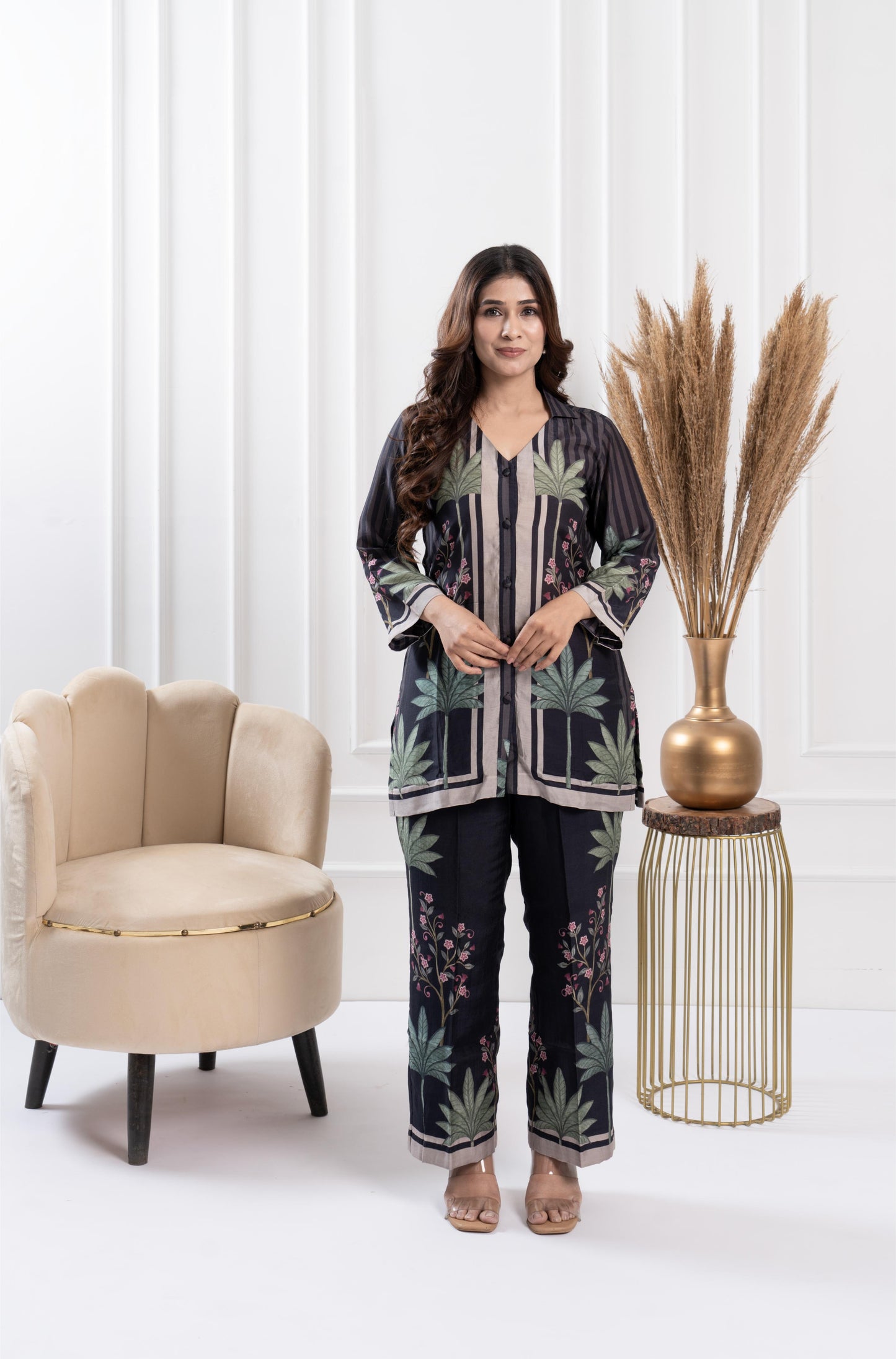 Midnight Placement Co-ord Set