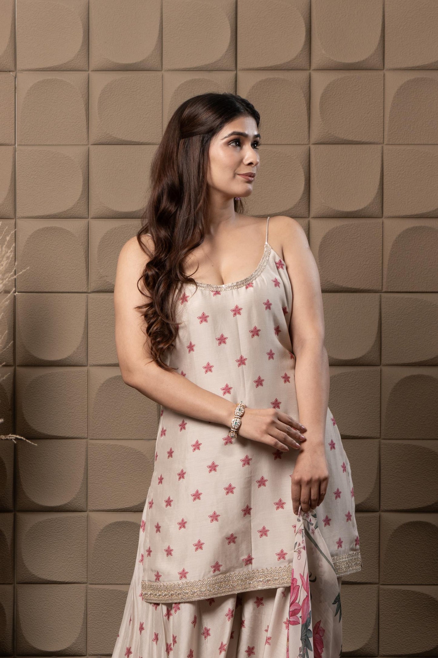 Misty Printed Garara Set