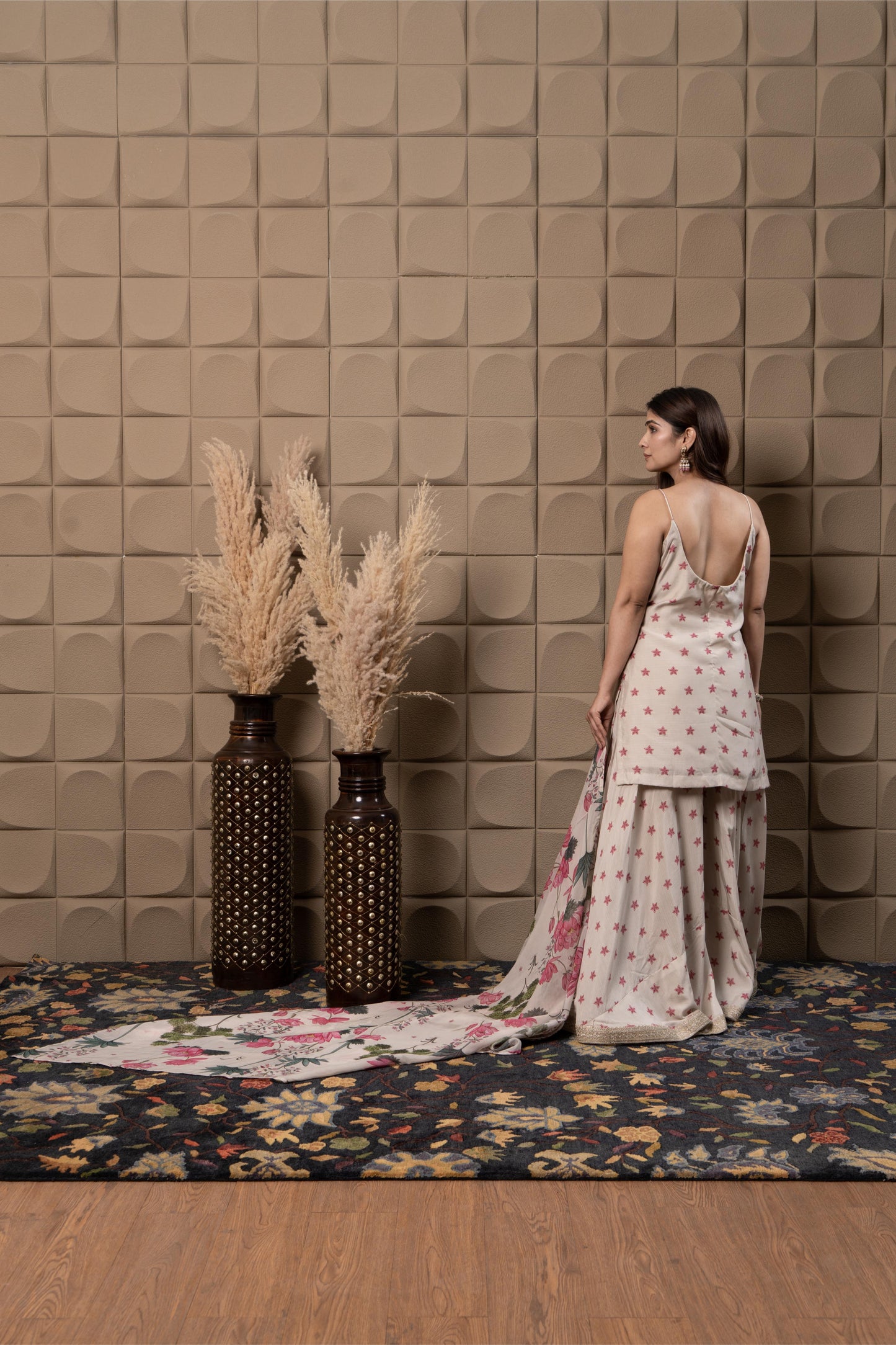 Misty Printed Garara Set