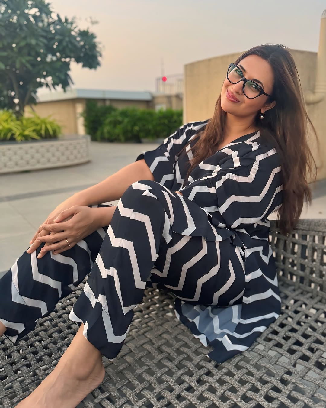 Gulzar Black Printed Co-ord Set