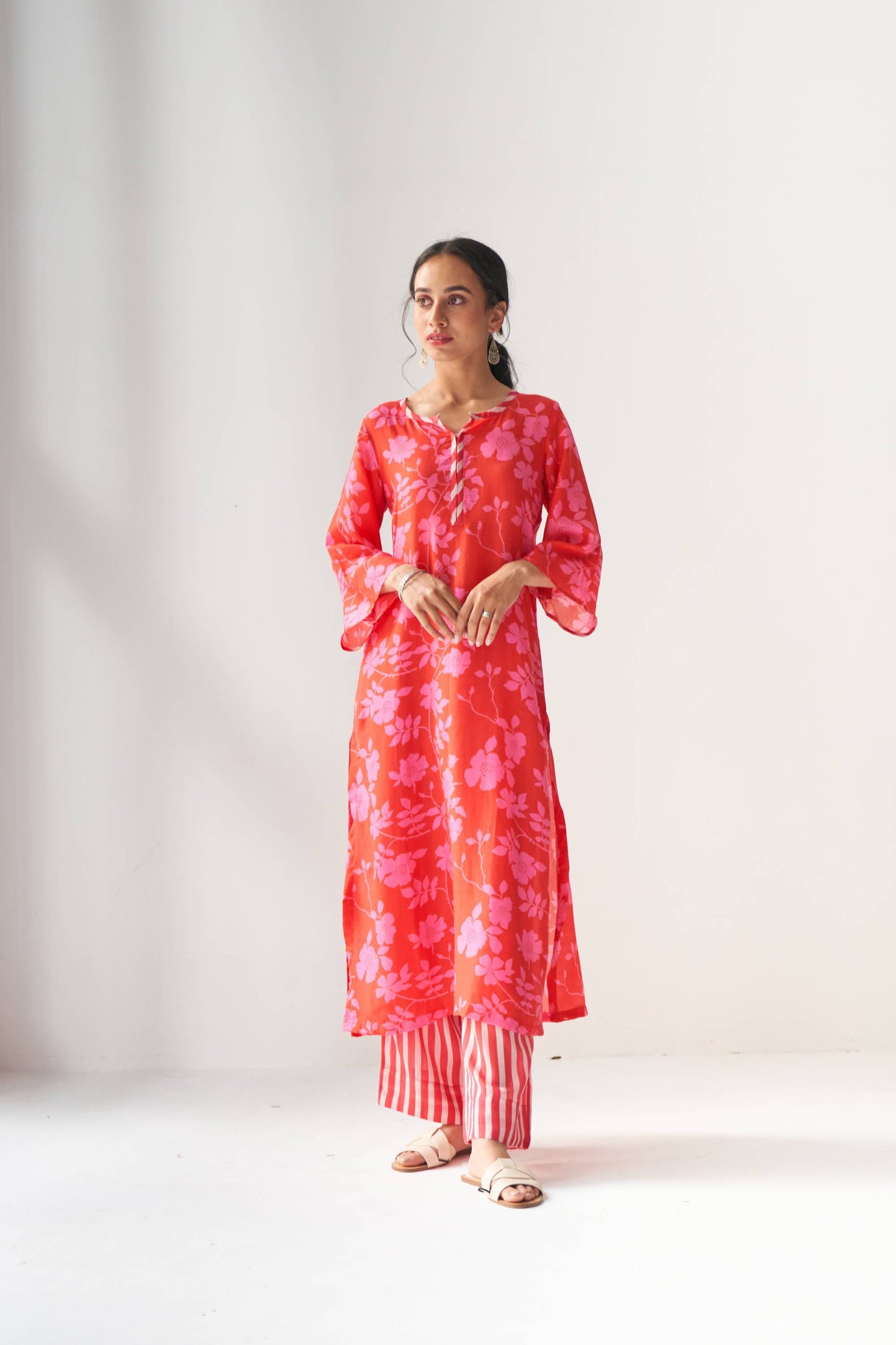 Rangrez Hot Pink Kurta Set