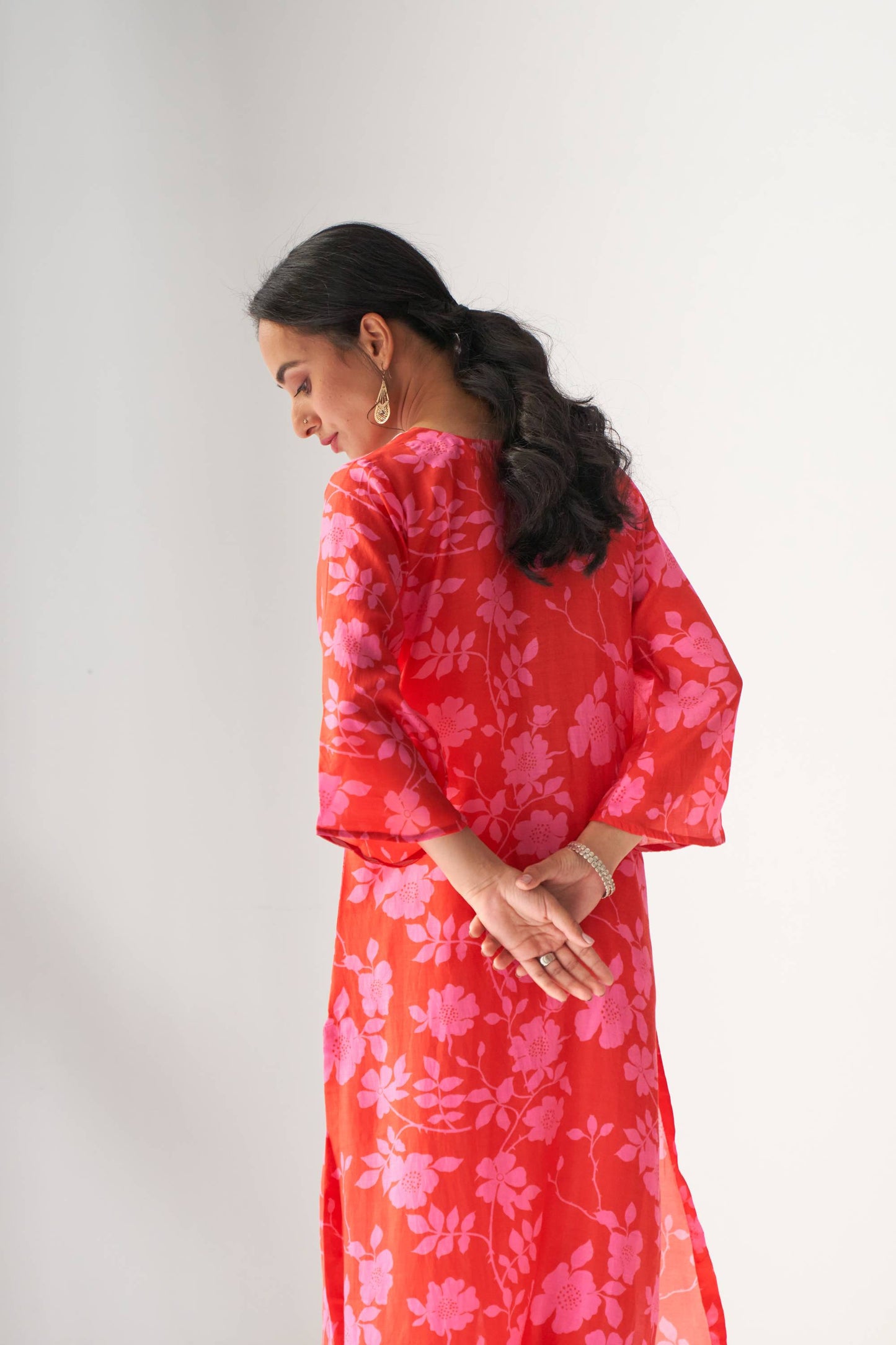 Rangrez Hot Pink Kurta Set