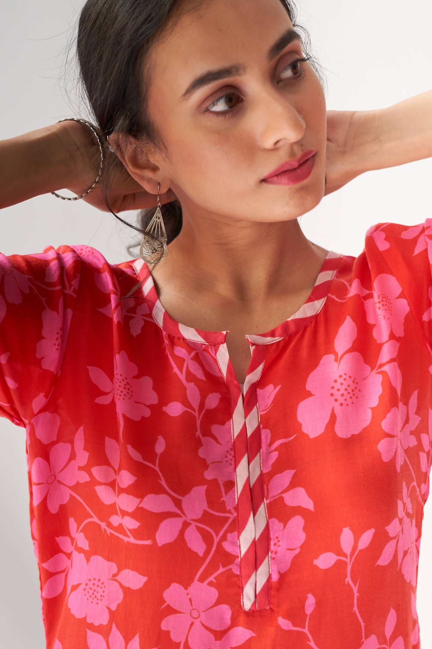 Rangrez Hot Pink Kurta Set