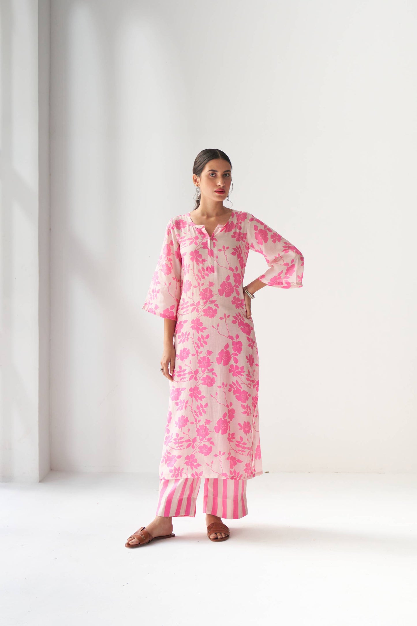Rangrez Pink Kurta Set