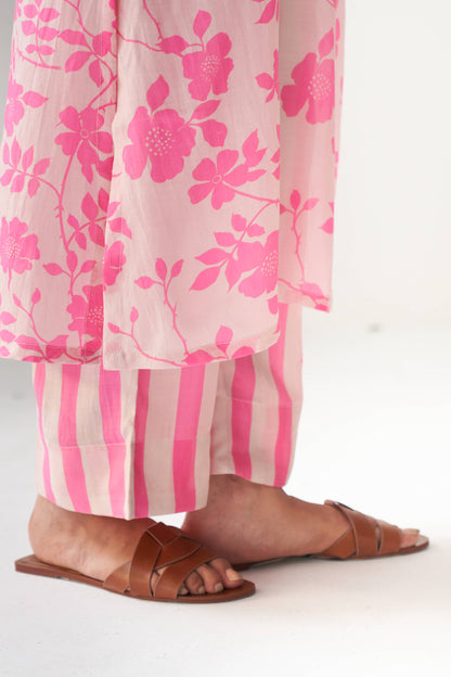 Rangrez Pink Kurta Set