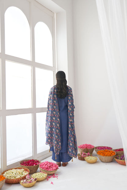 Ikaya Blue Kurta Set