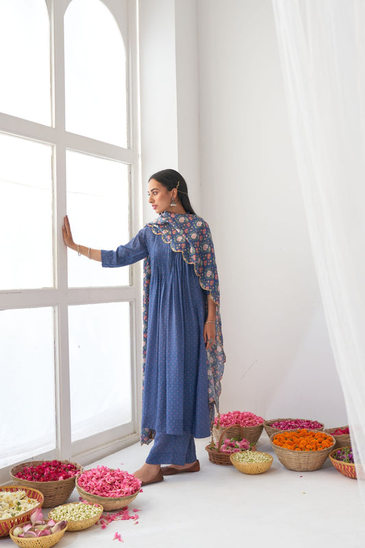 Ikaya Blue Kurta Set