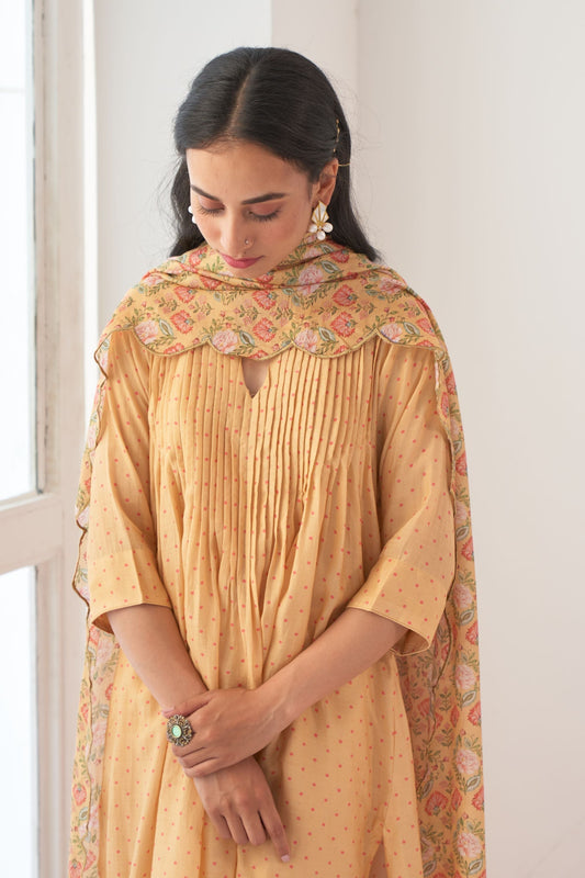 Ikaya Yellow Kurta Set