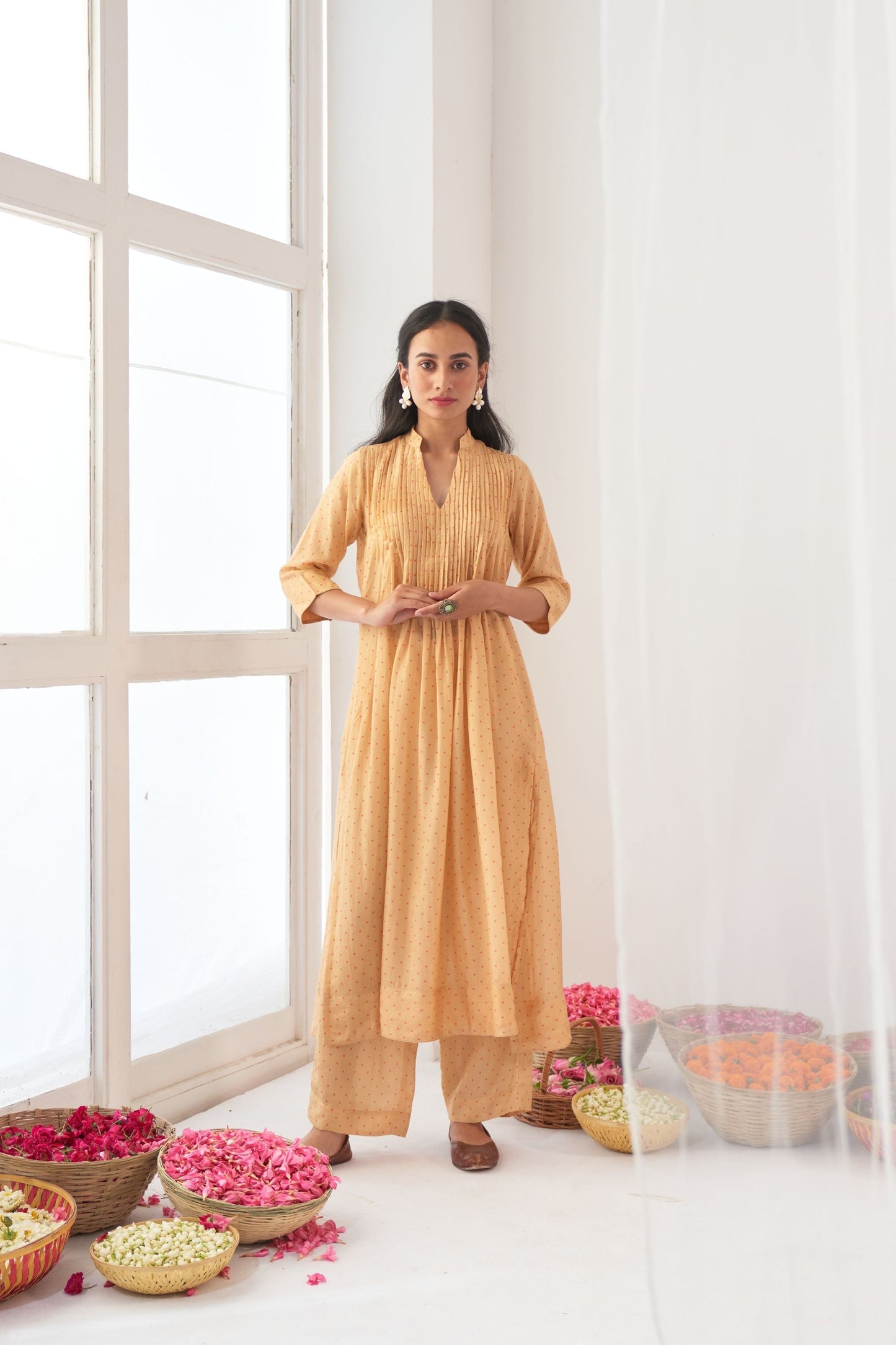 Ikaya Yellow Kurta Set