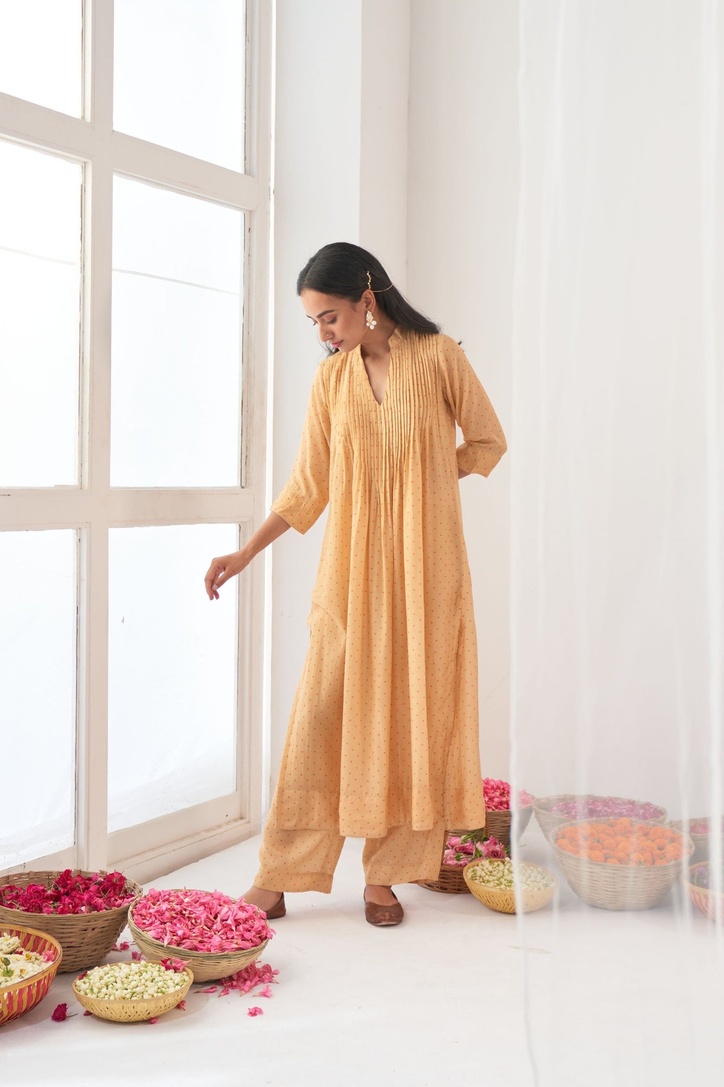 Ikaya Yellow Kurta Set