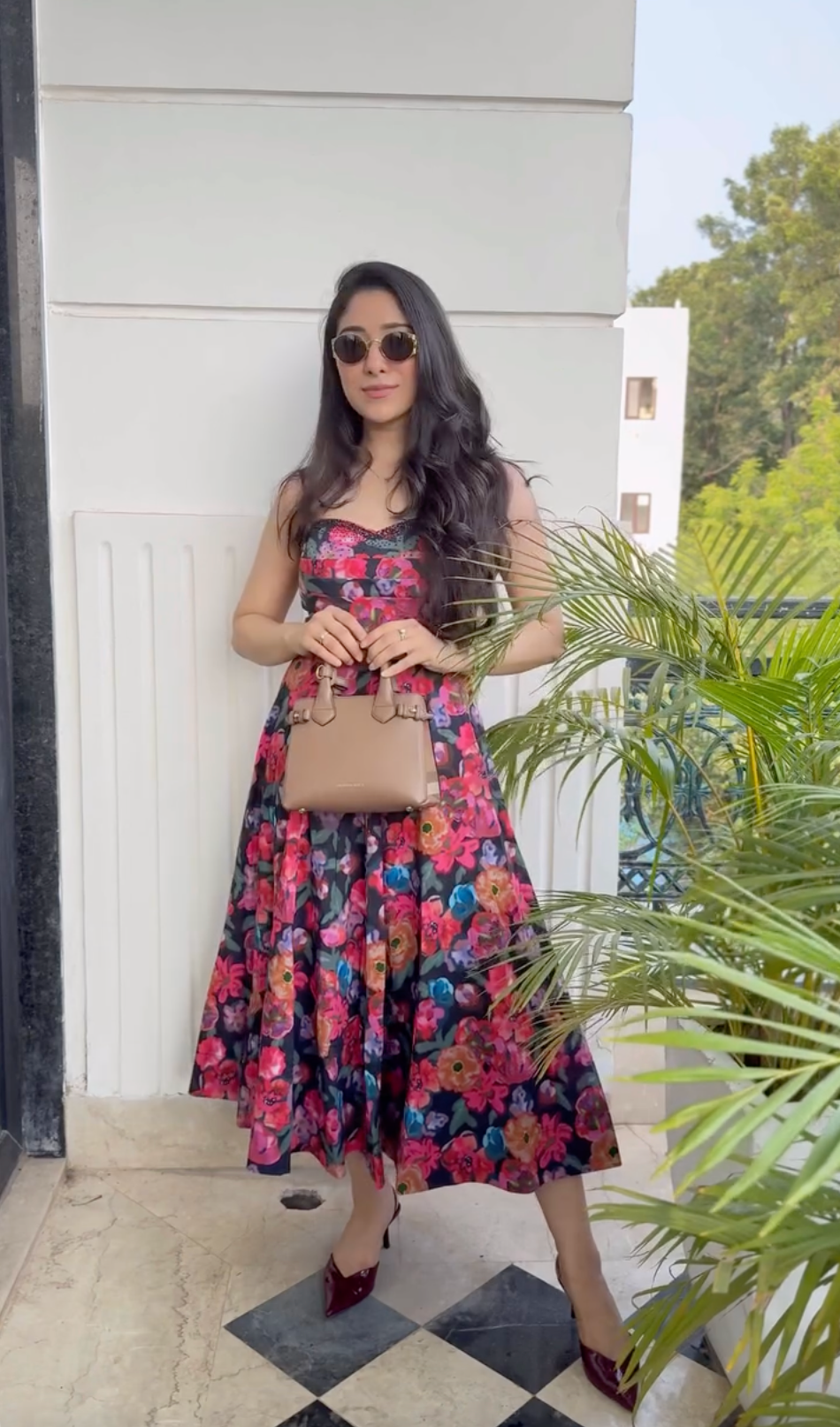 Spring Dusk Black Dress