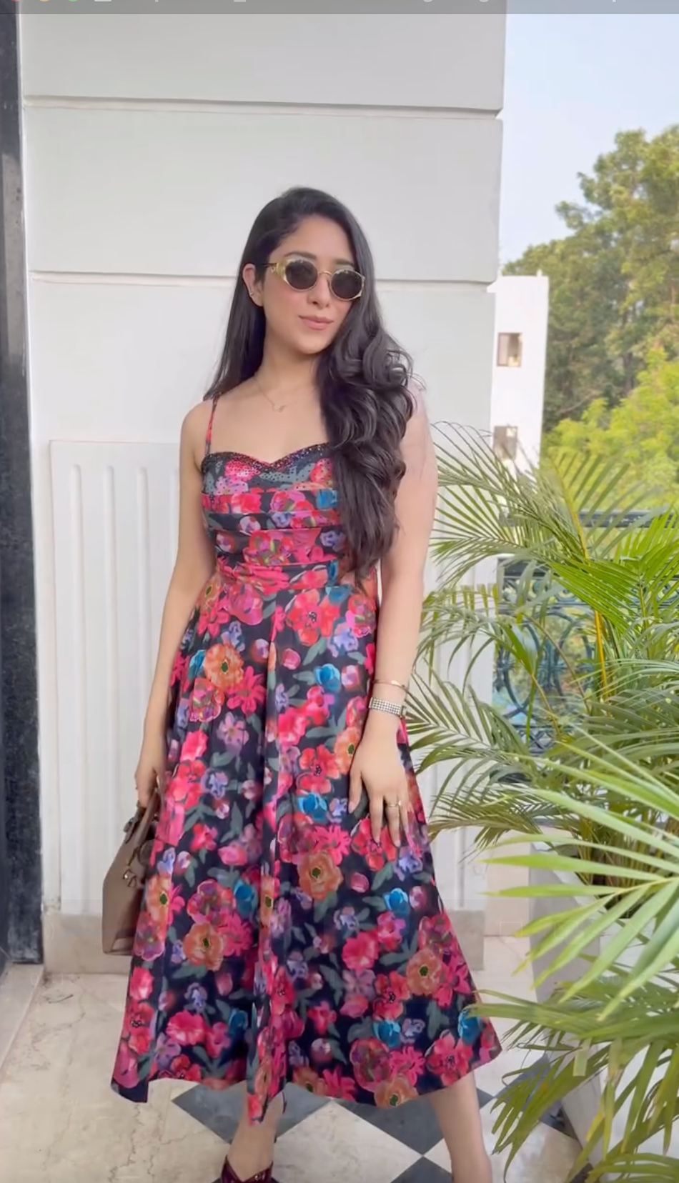 Spring Dusk Black Dress