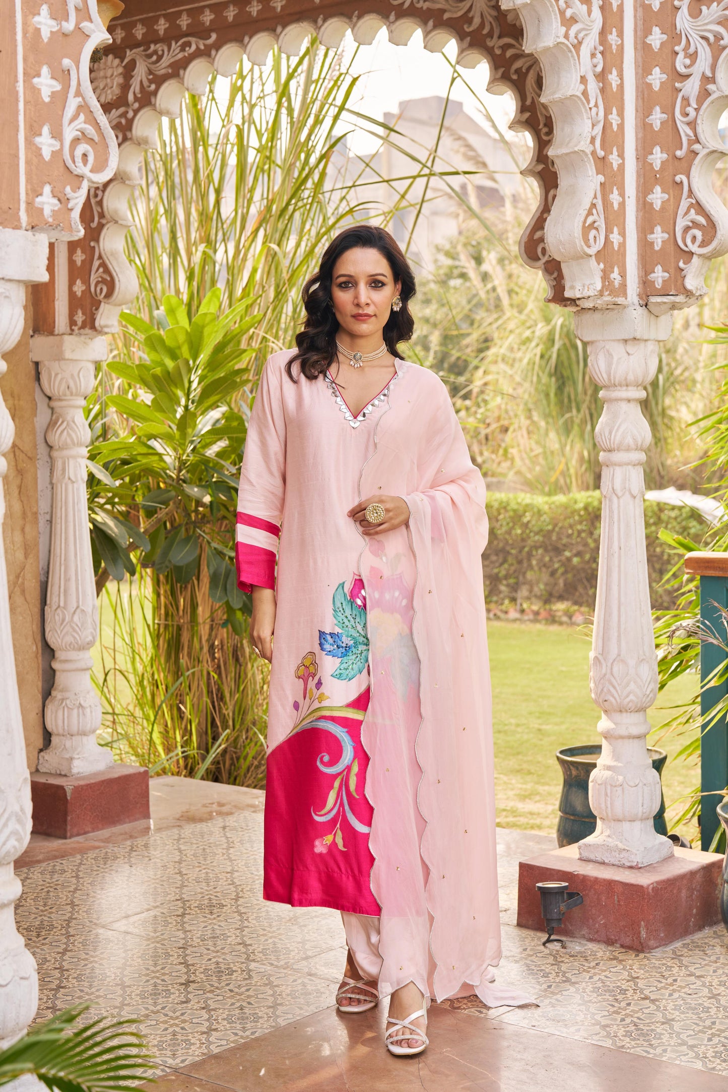 Sitarah Pink Kurta Set