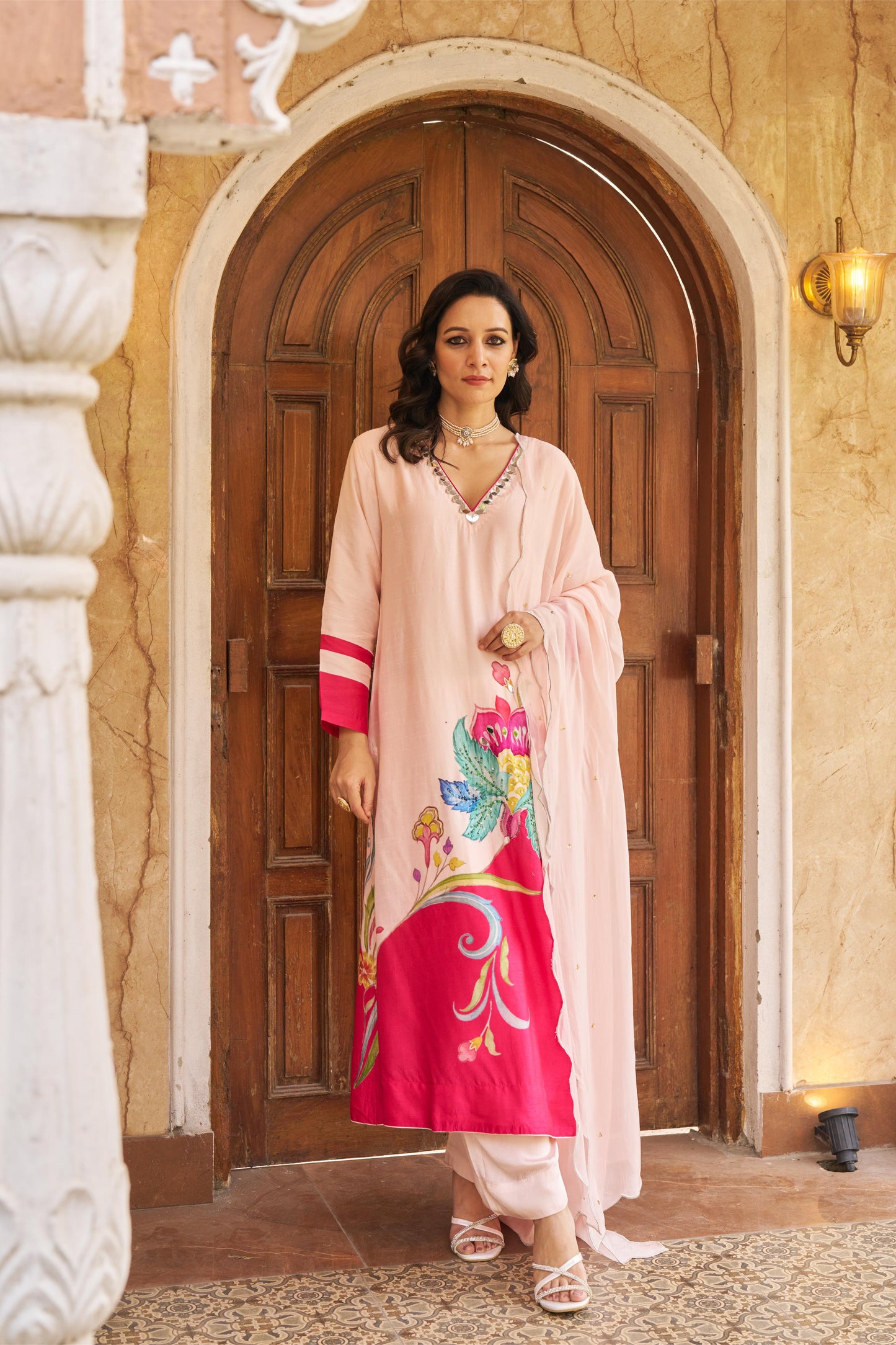 Sitarah Pink Kurta Set