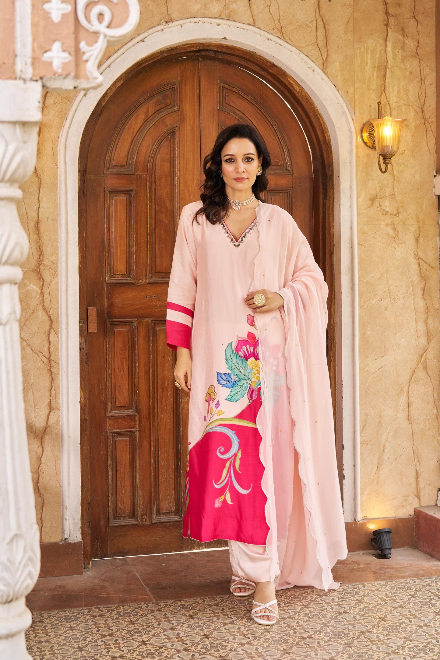 Sitarah Pink Kurta Set