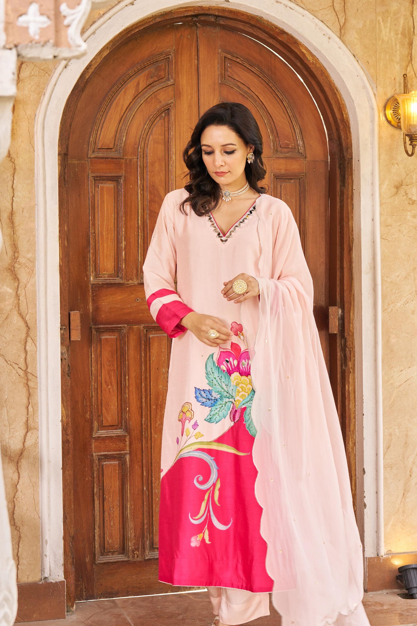 Sitarah Pink Kurta Set