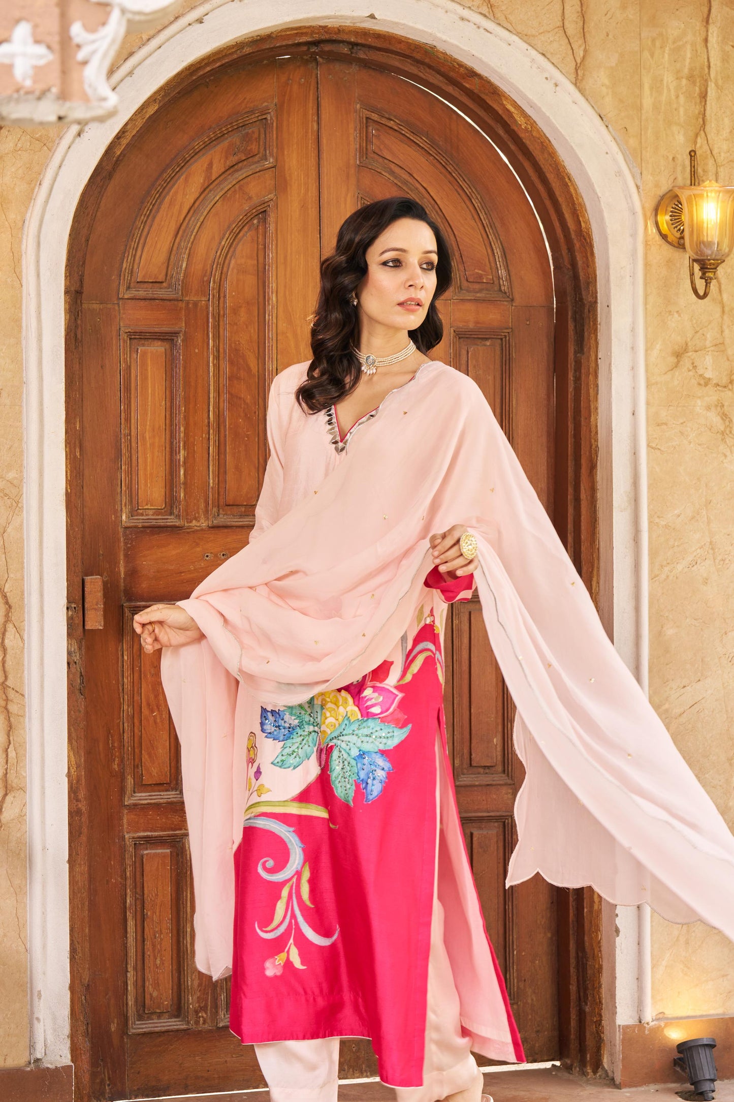 Sitarah Pink Kurta Set