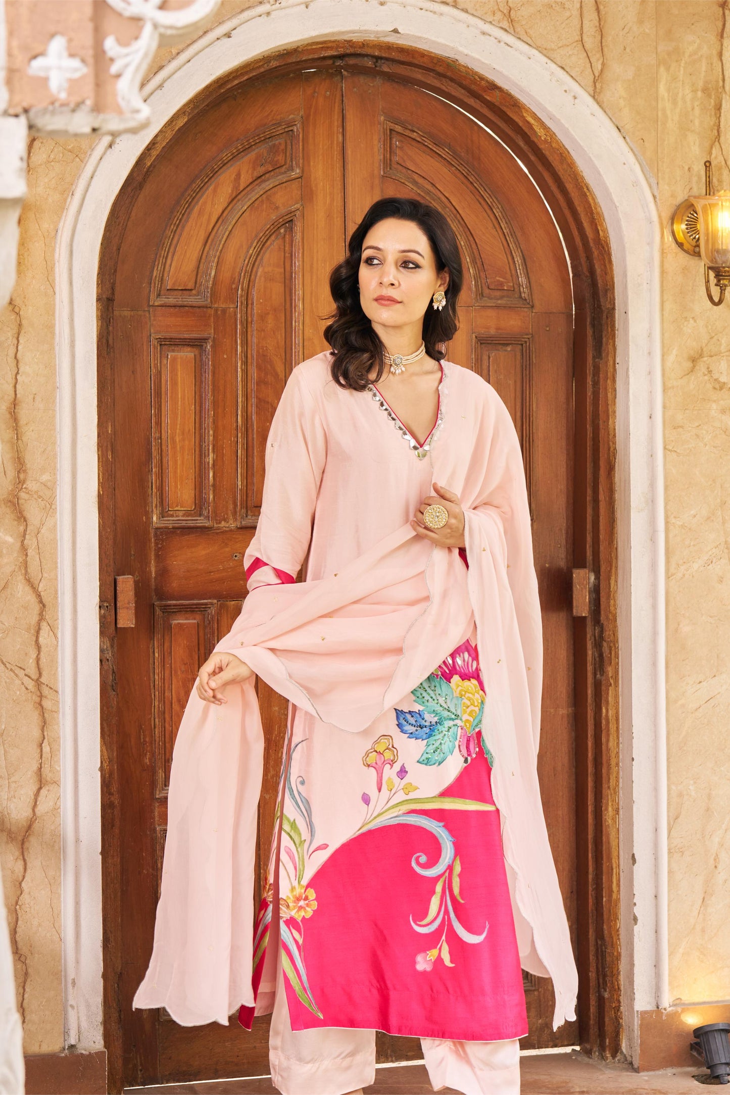 Sitarah Pink Kurta Set