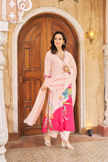 Sitarah Pink Kurta Set
