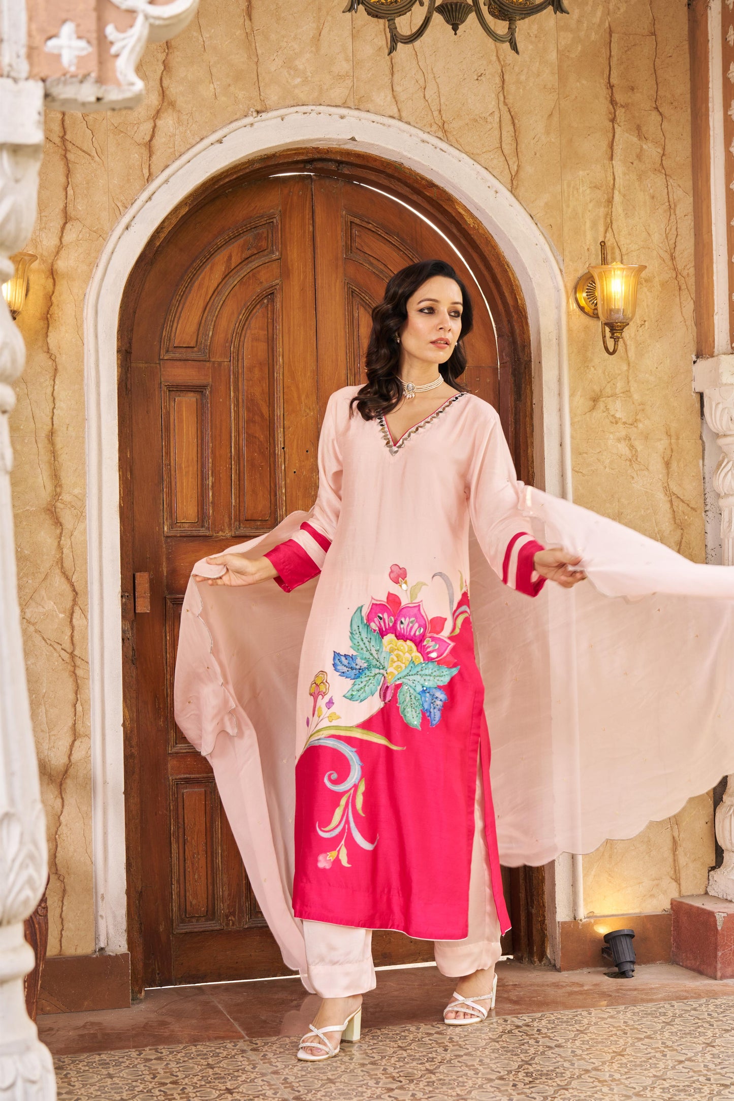 Sitarah Pink Kurta Set