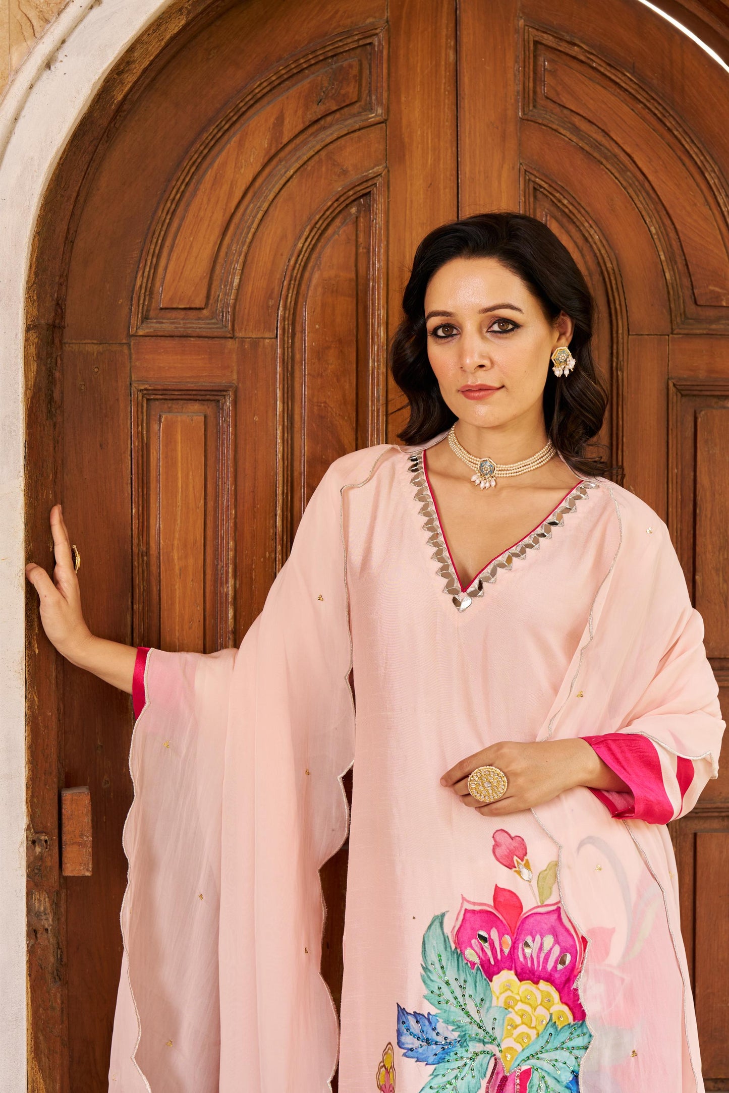 Sitarah Pink Kurta Set