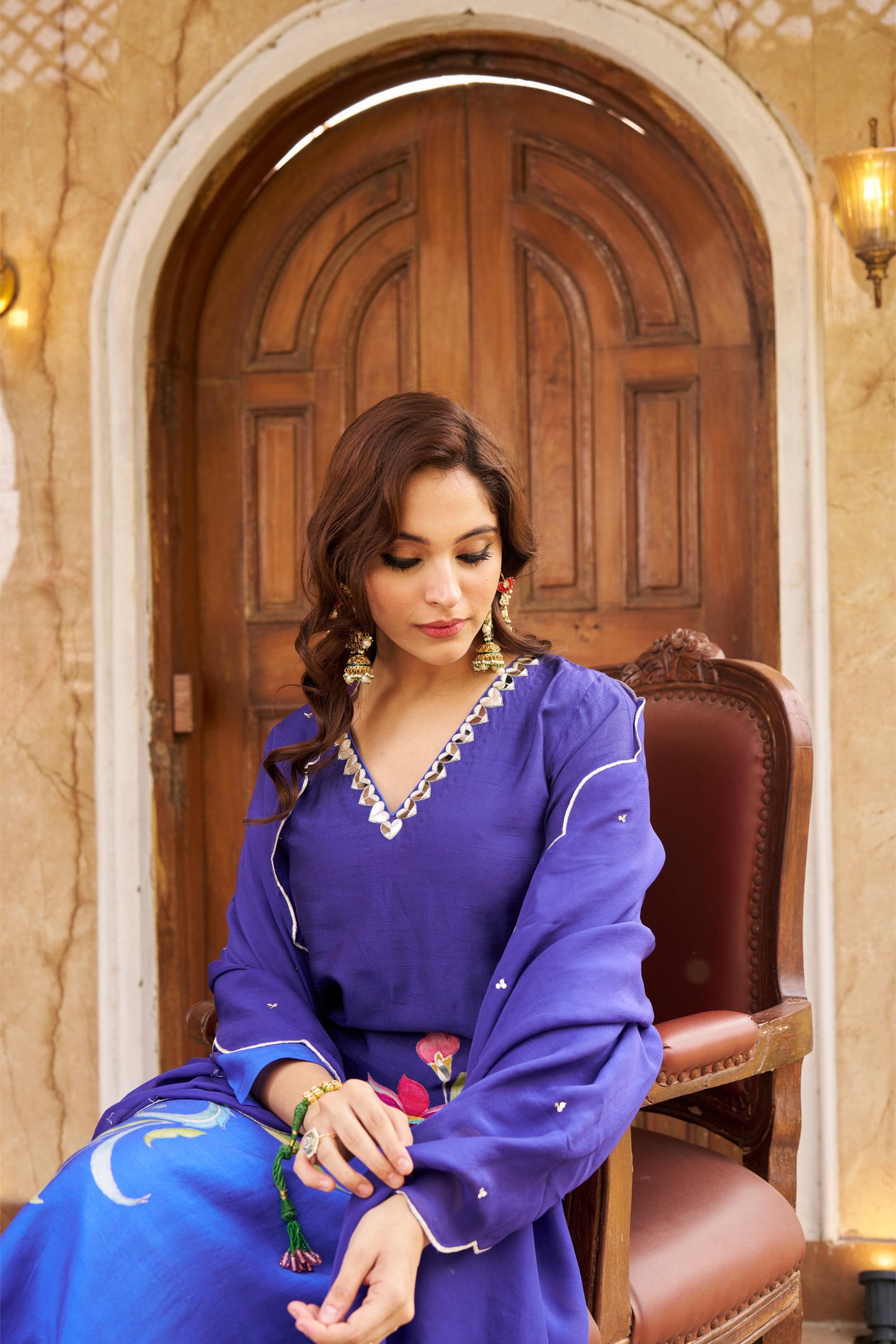 Sitarah Blue Kurta Set