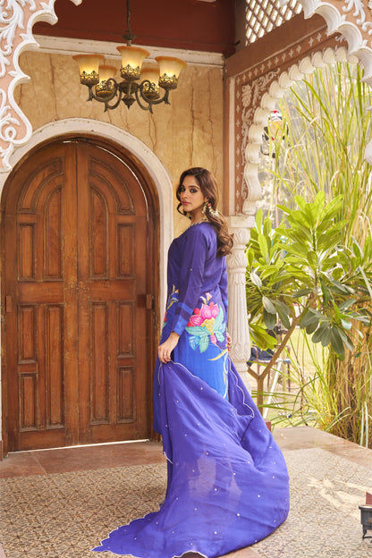 Sitarah Blue Kurta Set
