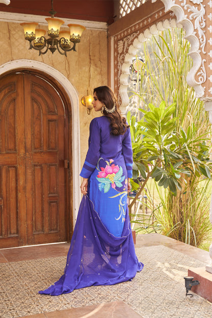 Sitarah Blue Kurta Set