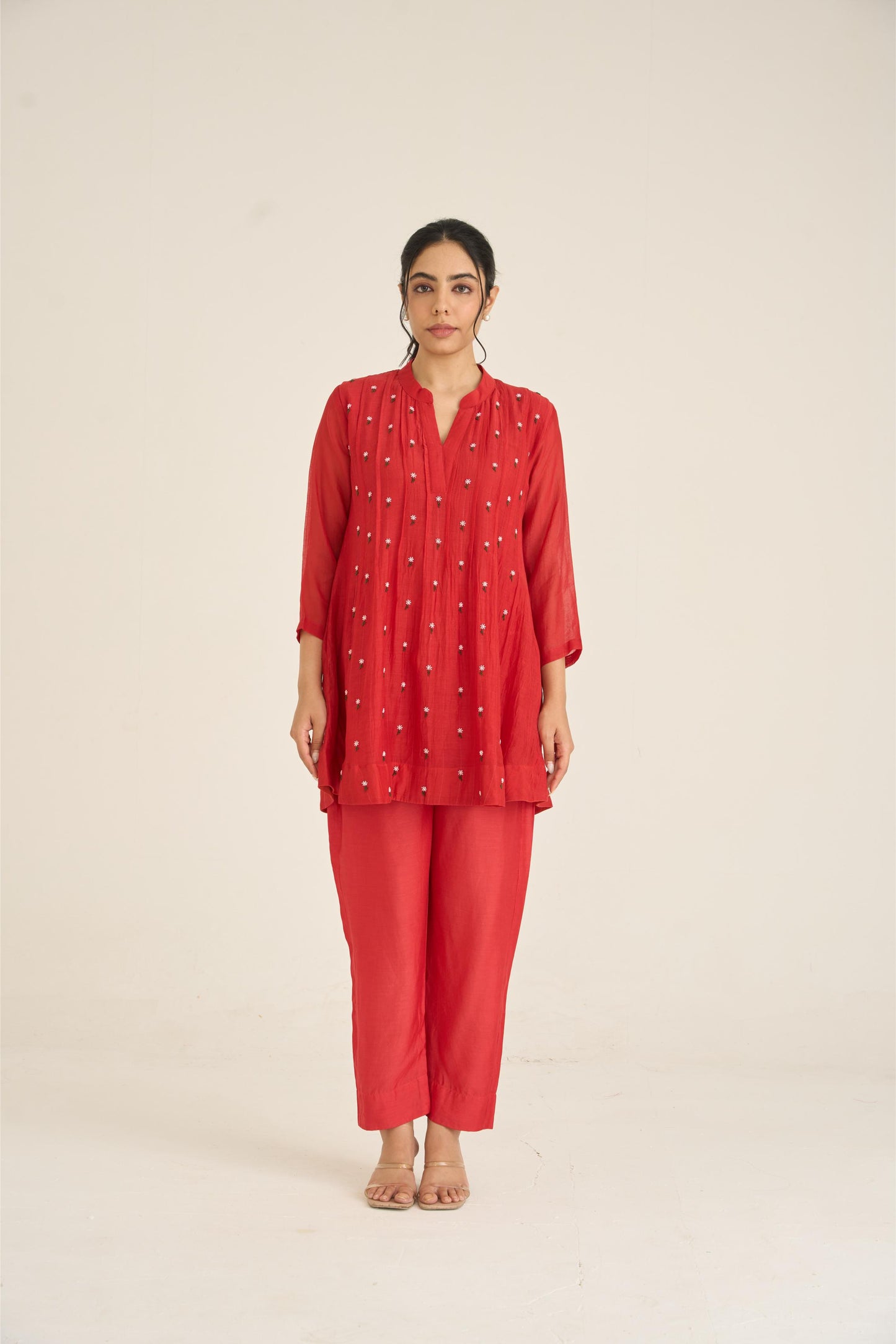 Spring Dusk Red Co-ord Set