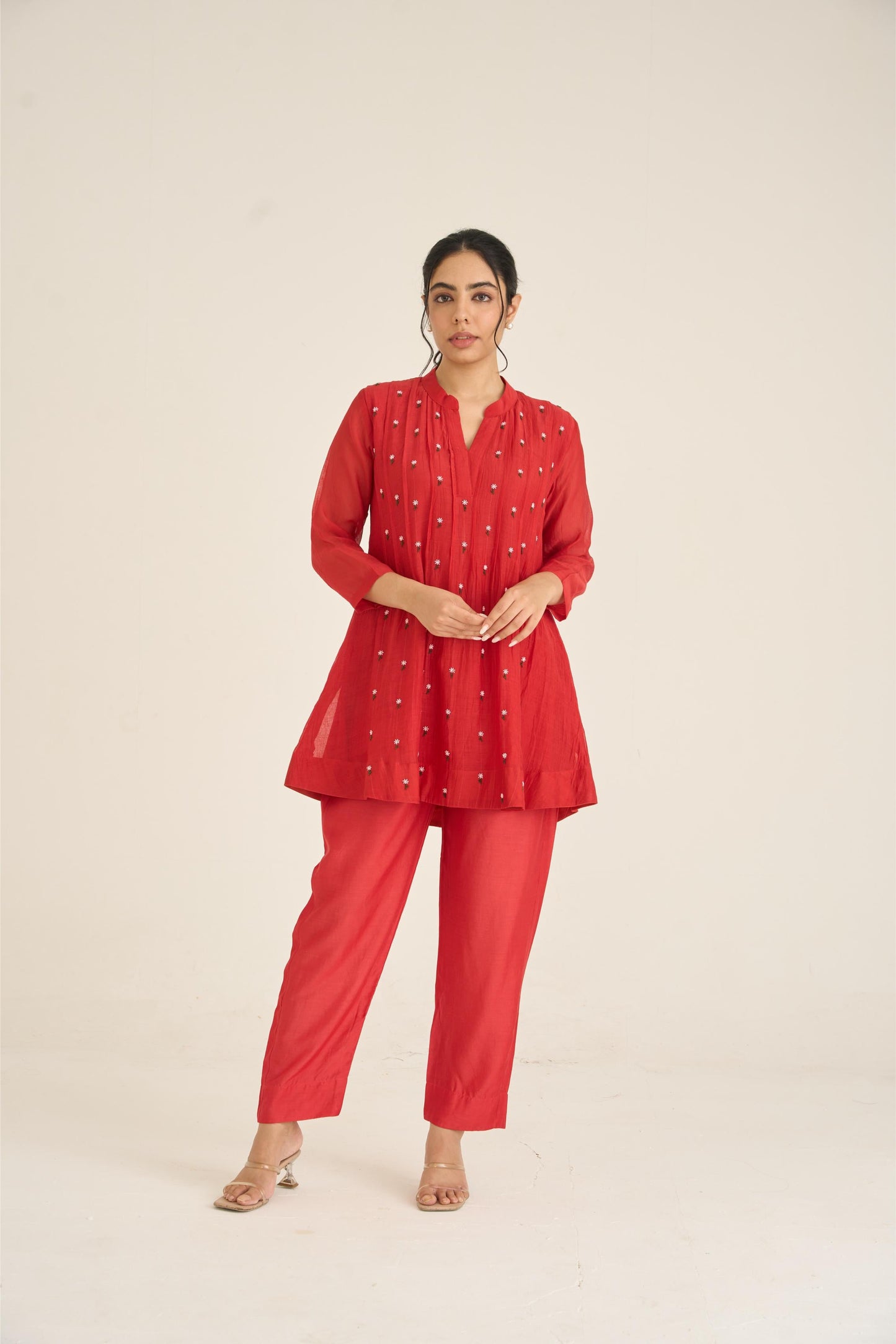 Spring Dusk Red Co-ord Set