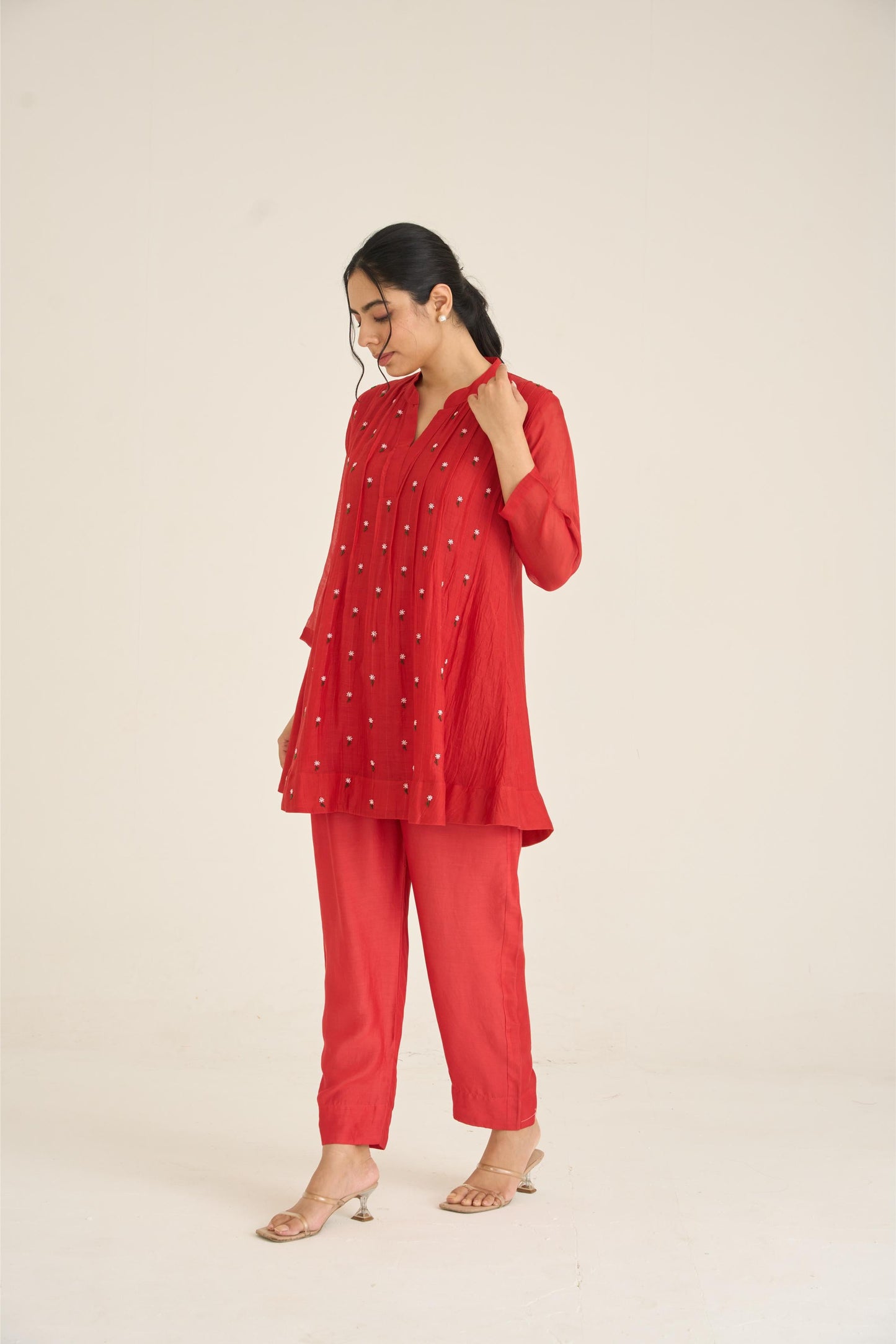 Spring Dusk Red Co-ord Set