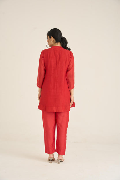 Spring Dusk Red Co-ord Set