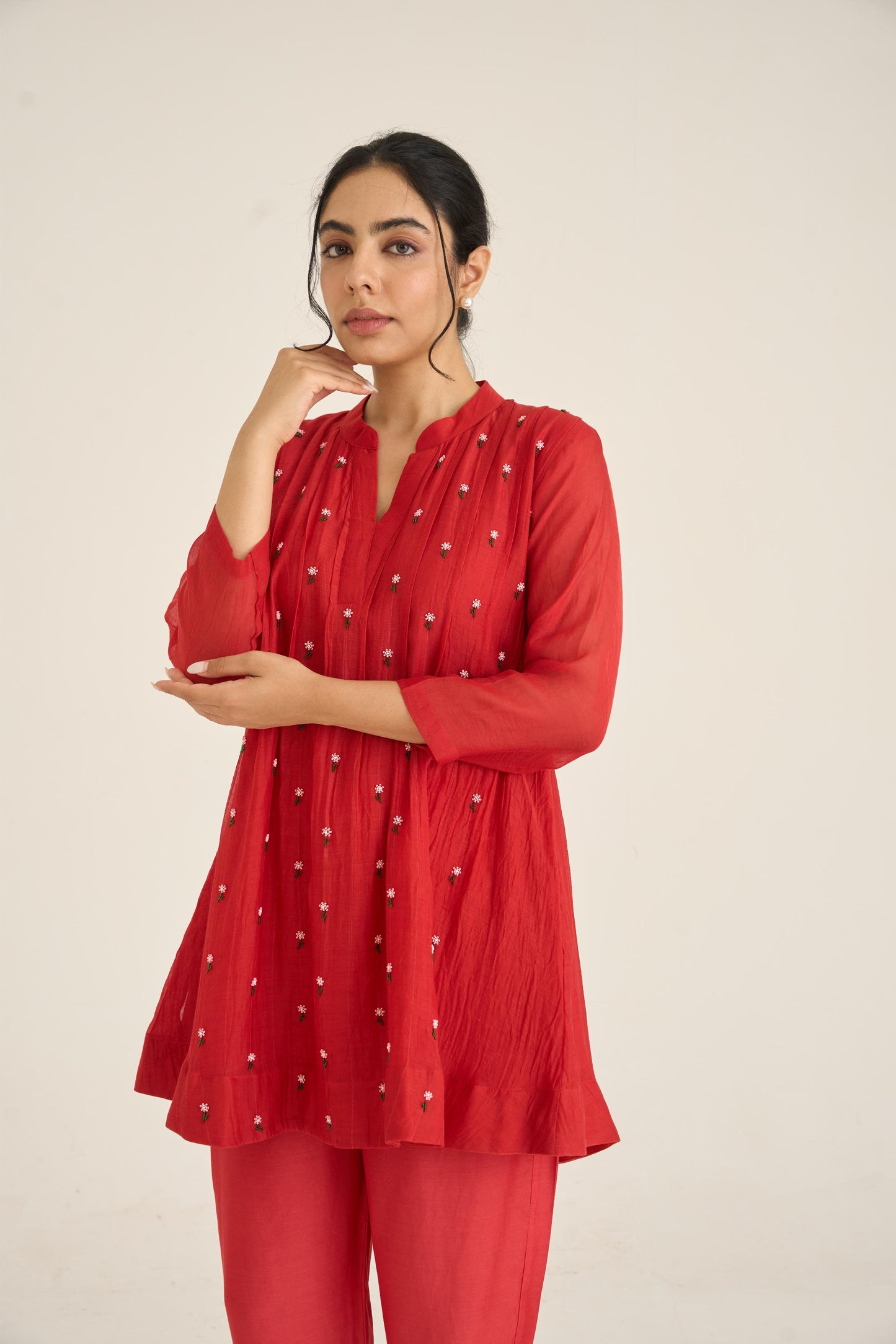 Spring Dusk Red Co-ord Set