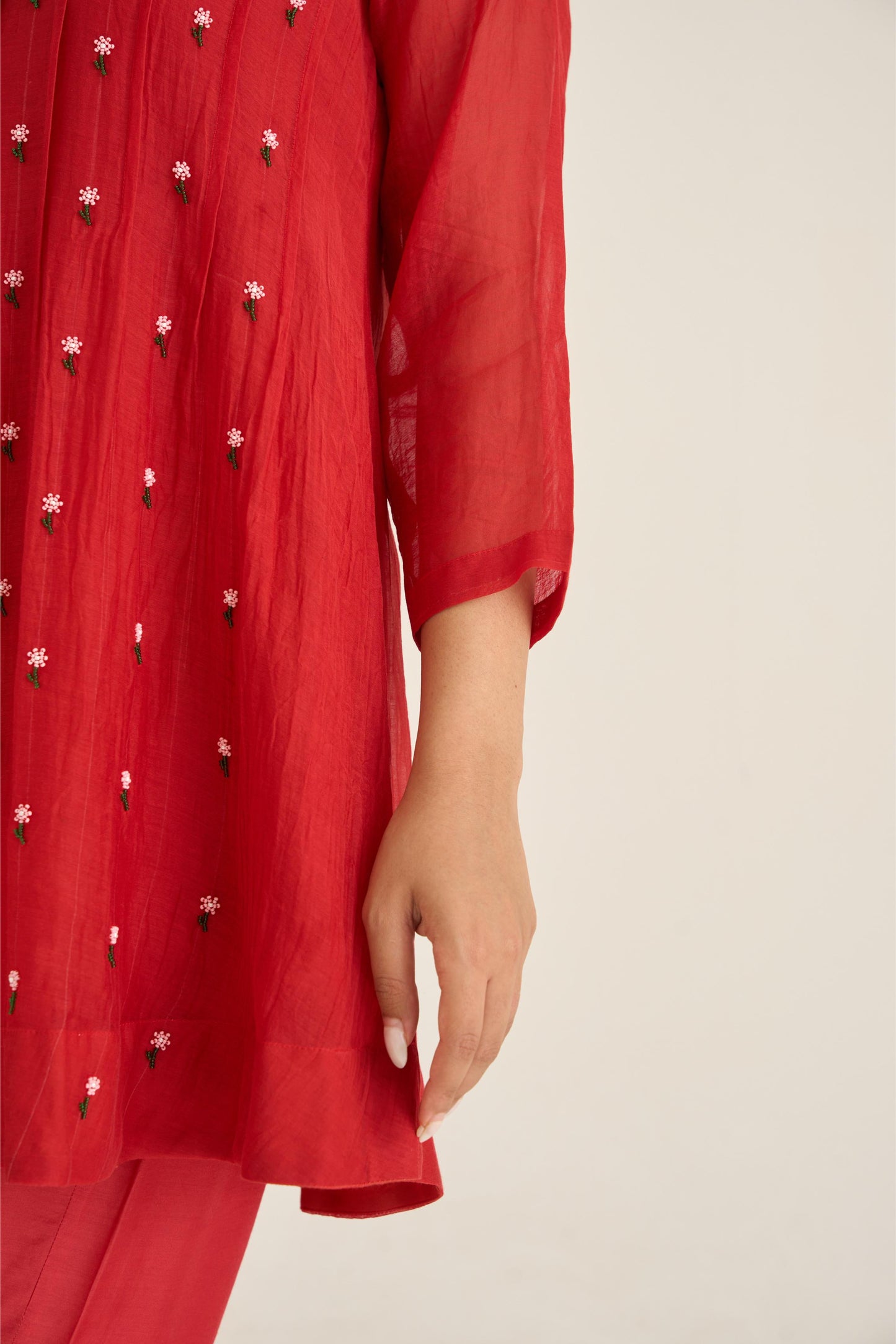 Spring Dusk Red Co-ord Set