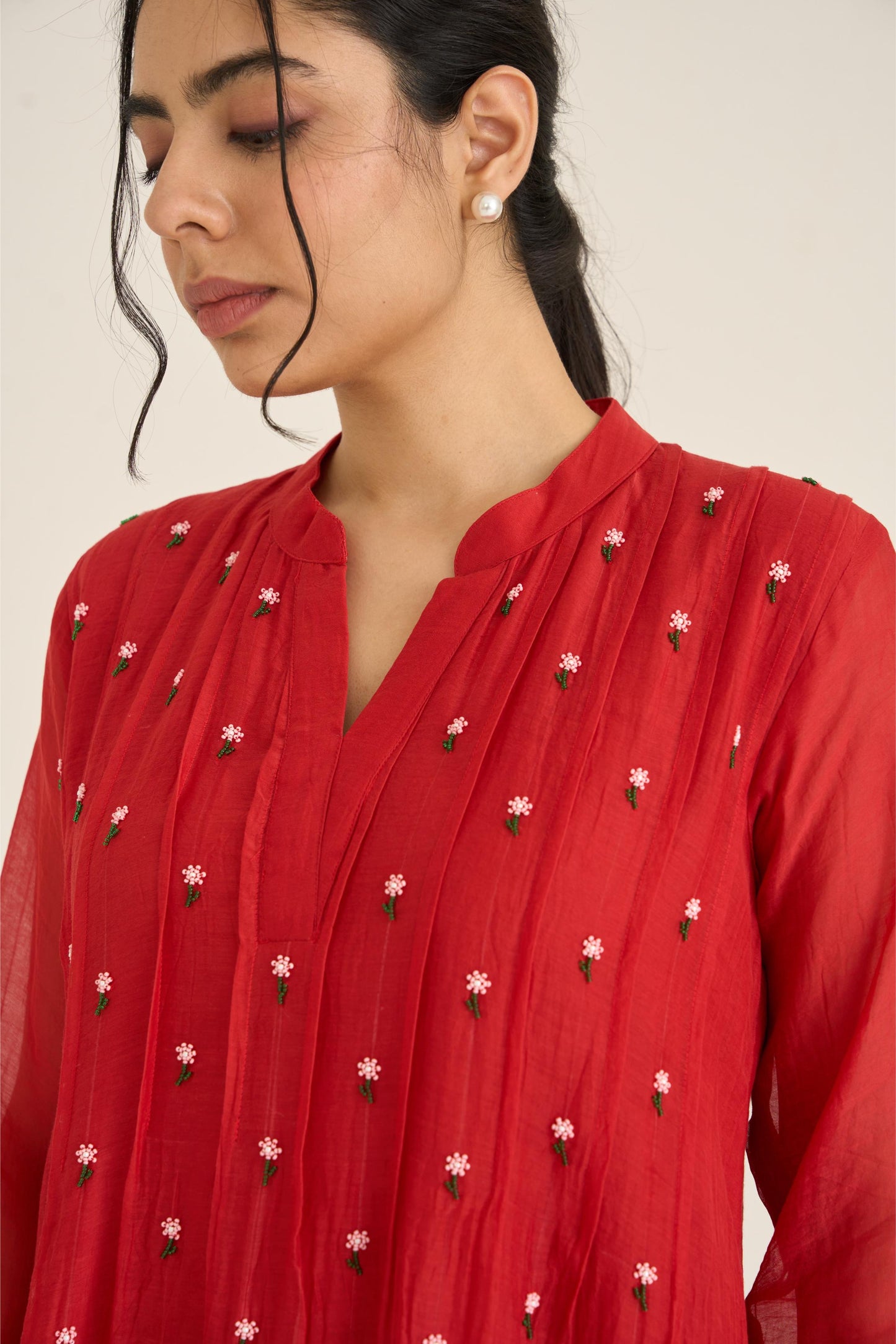 Spring Dusk Red Co-ord Set