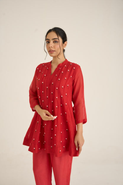 Spring Dusk Red Co-ord Set