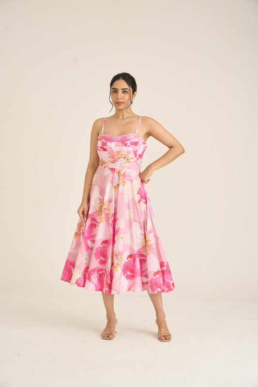 Spring Dusk Pink Dress