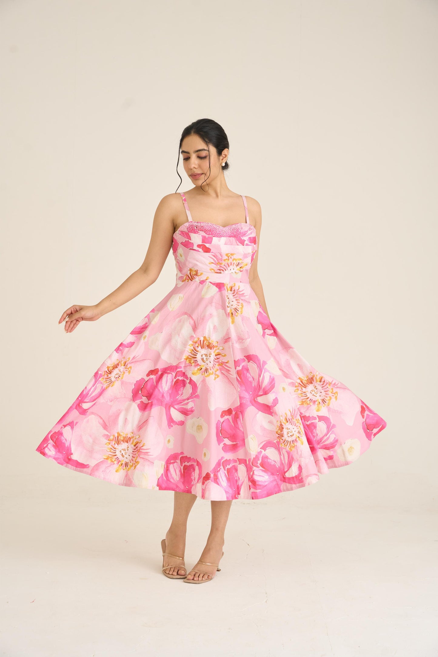Spring Dusk Pink Dress