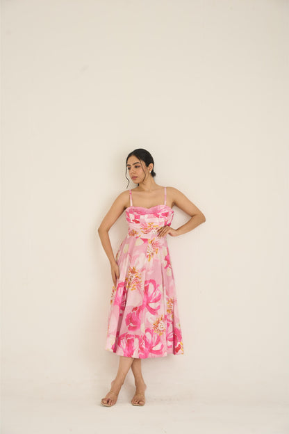 Spring Dusk Pink Dress