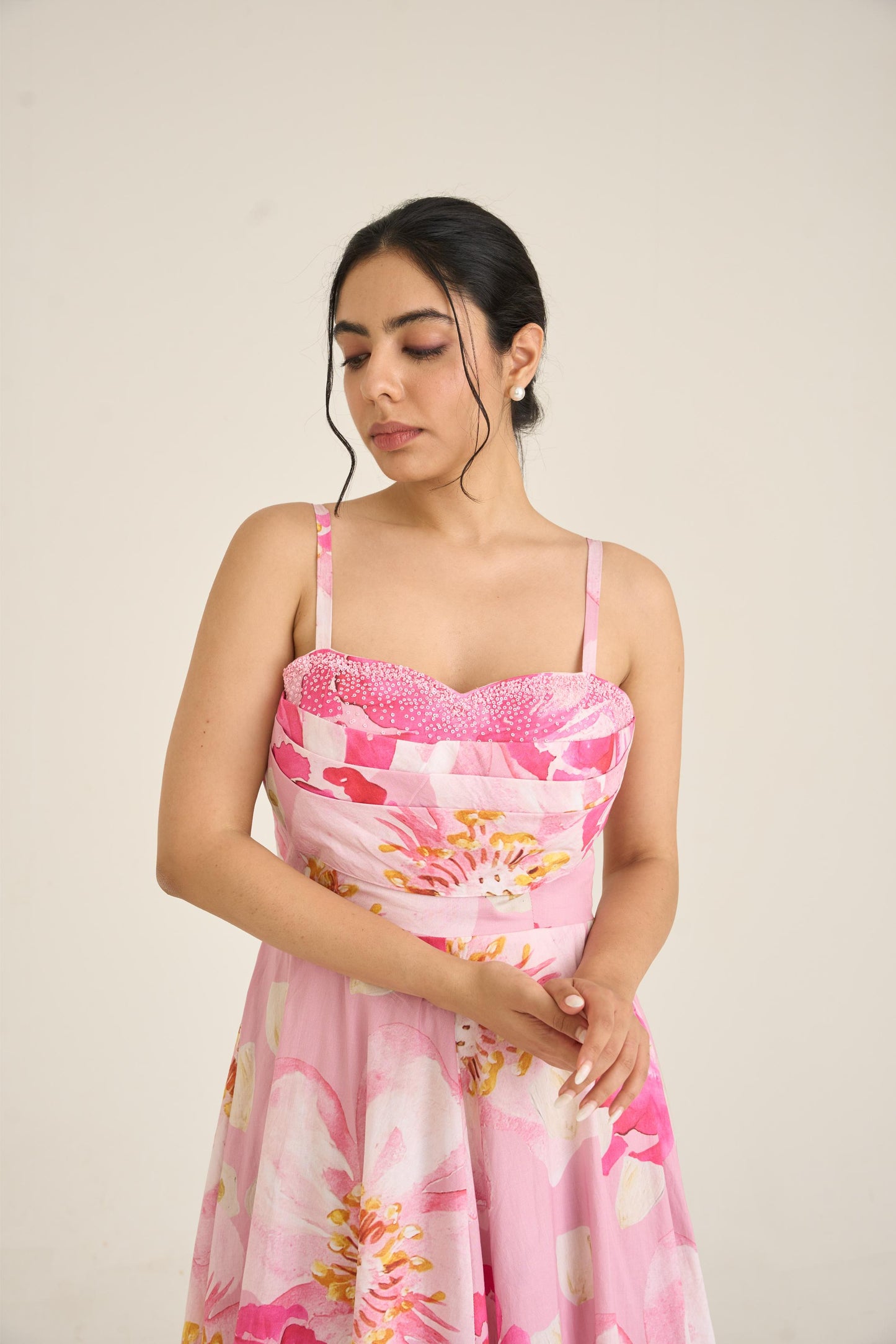 Spring Dusk Pink Dress
