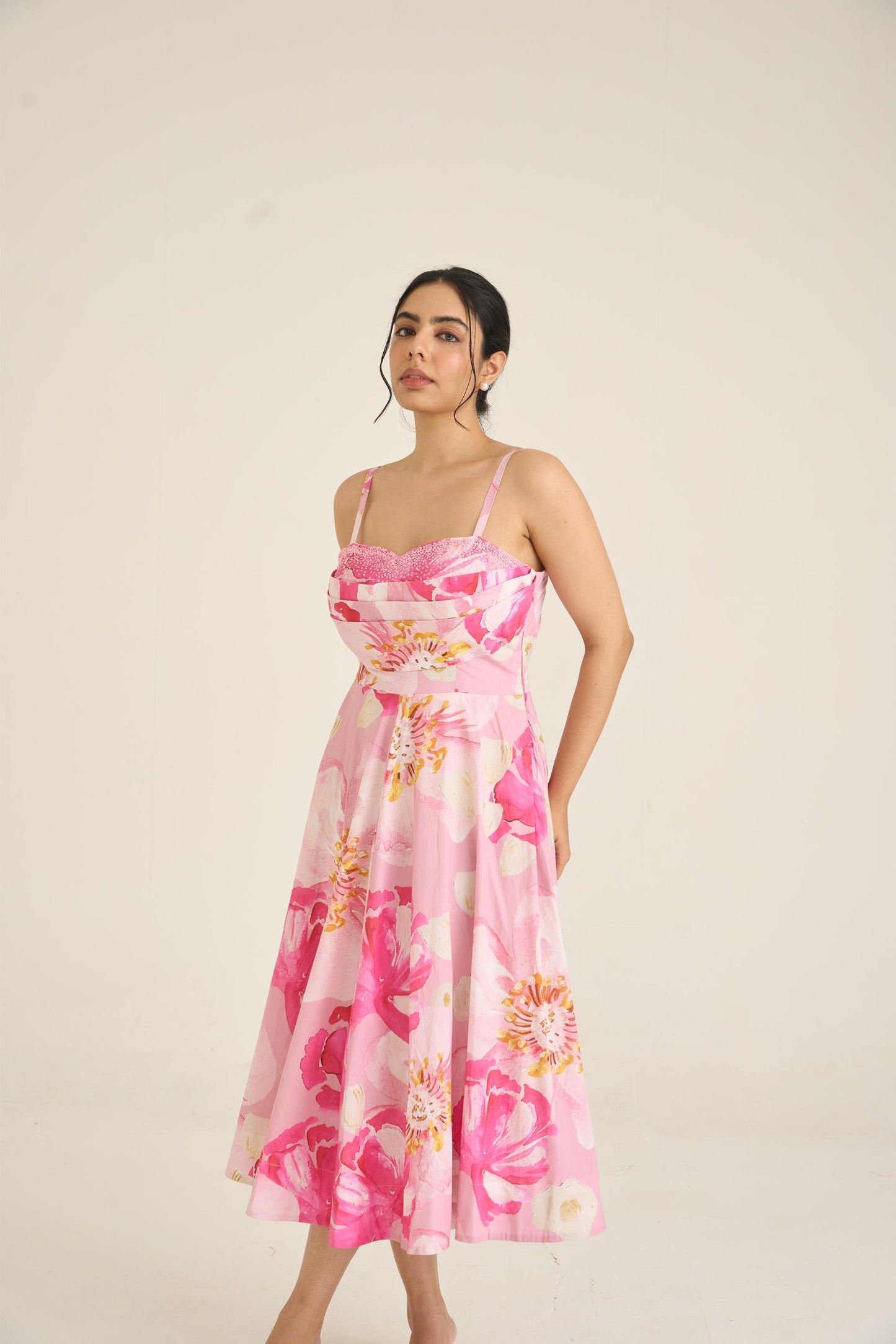 Spring Dusk Pink Dress