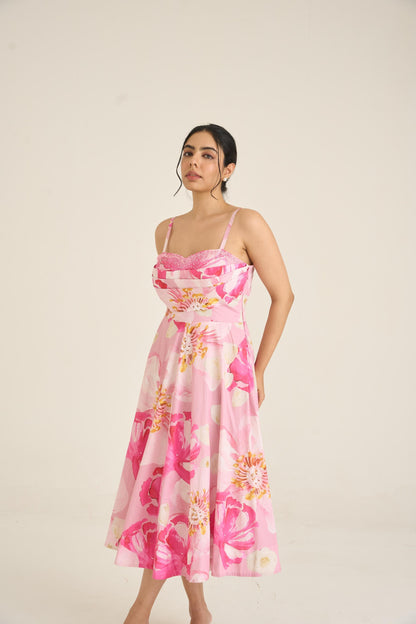 Spring Dusk Pink Dress