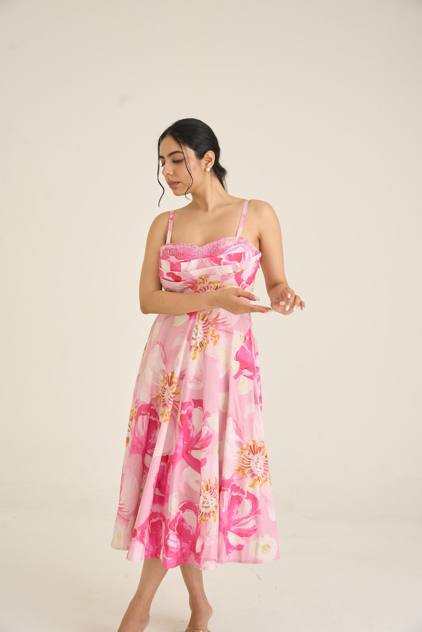 Spring Dusk Pink Dress