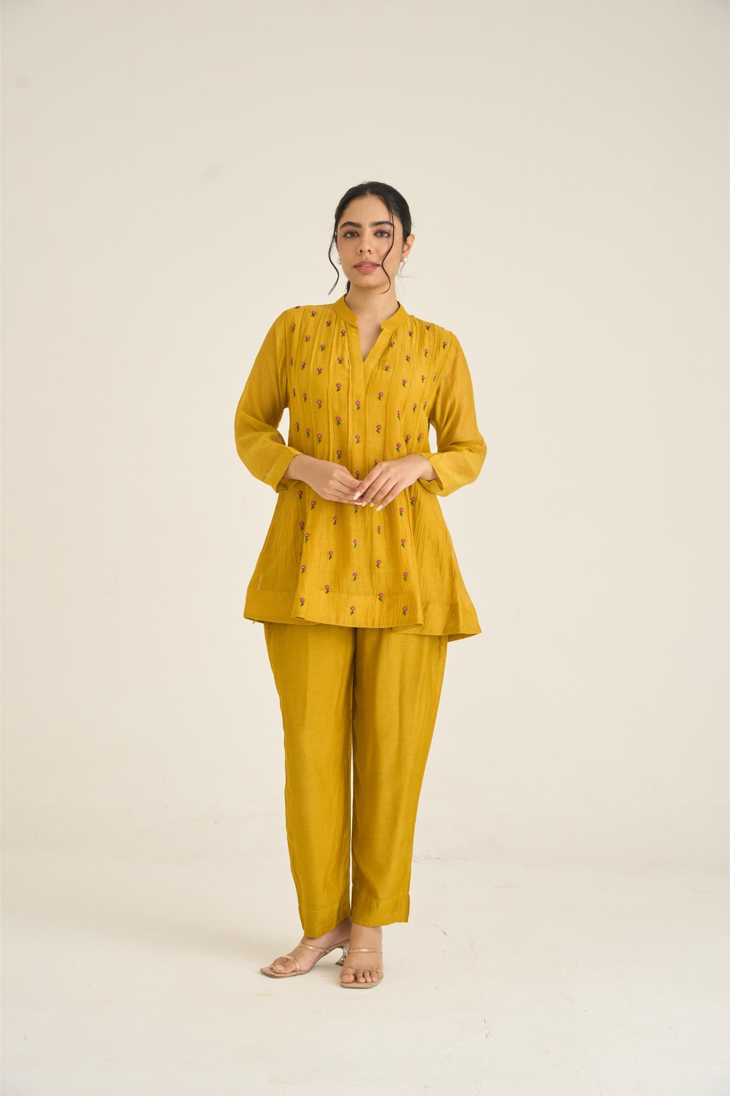 Spring Dusk Yellow Co-ord Set