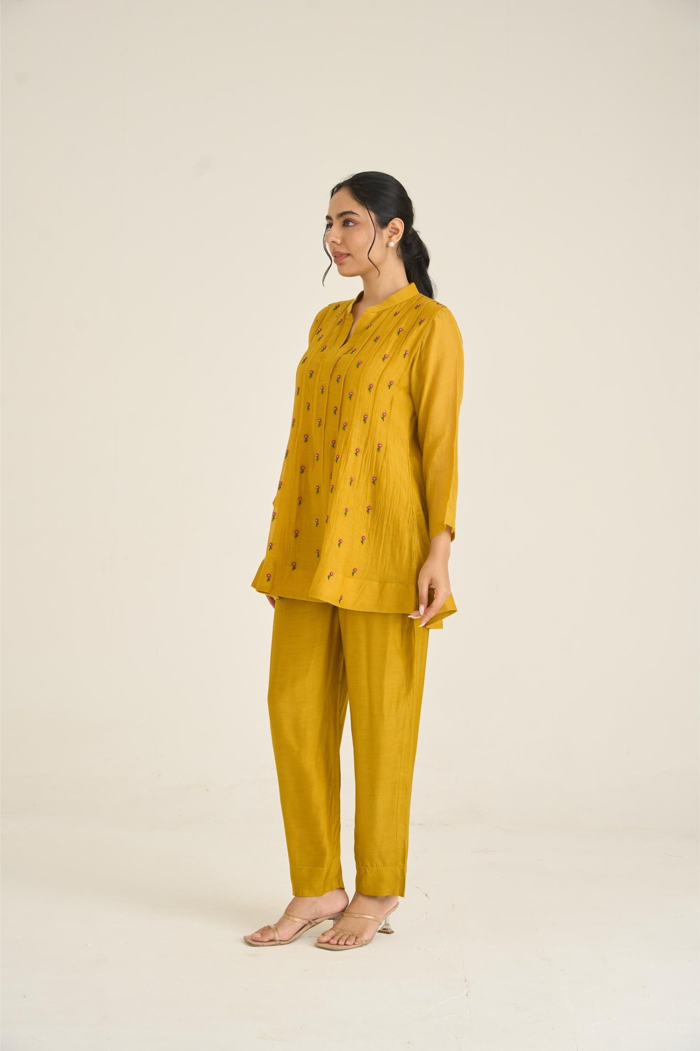 Spring Dusk Yellow Co-ord Set