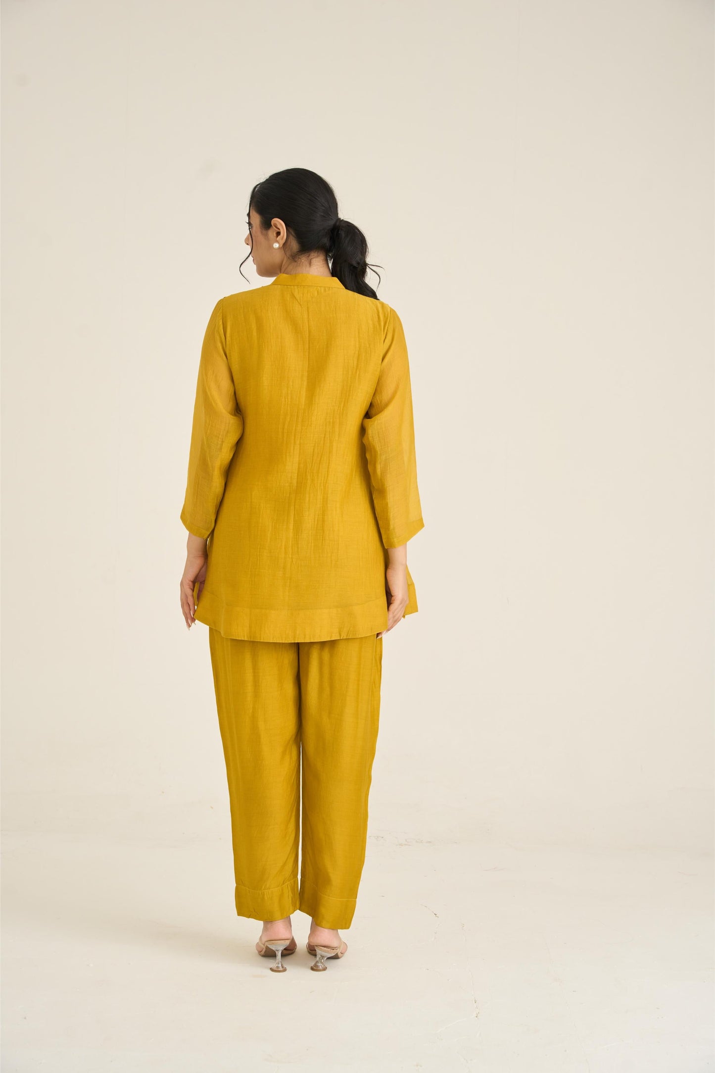 Spring Dusk Yellow Co-ord Set