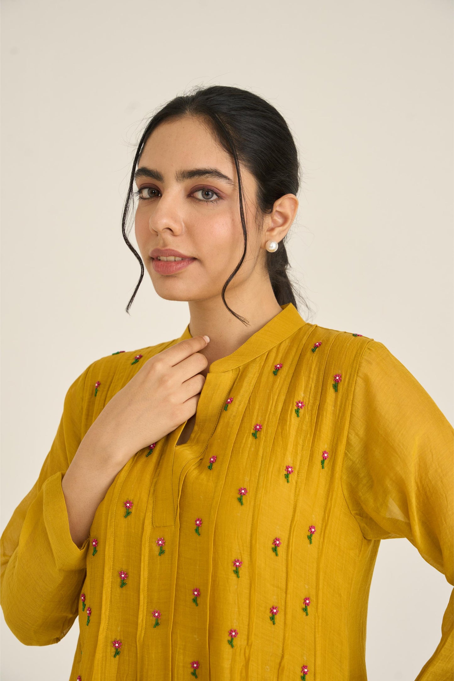 Spring Dusk Yellow Co-ord Set