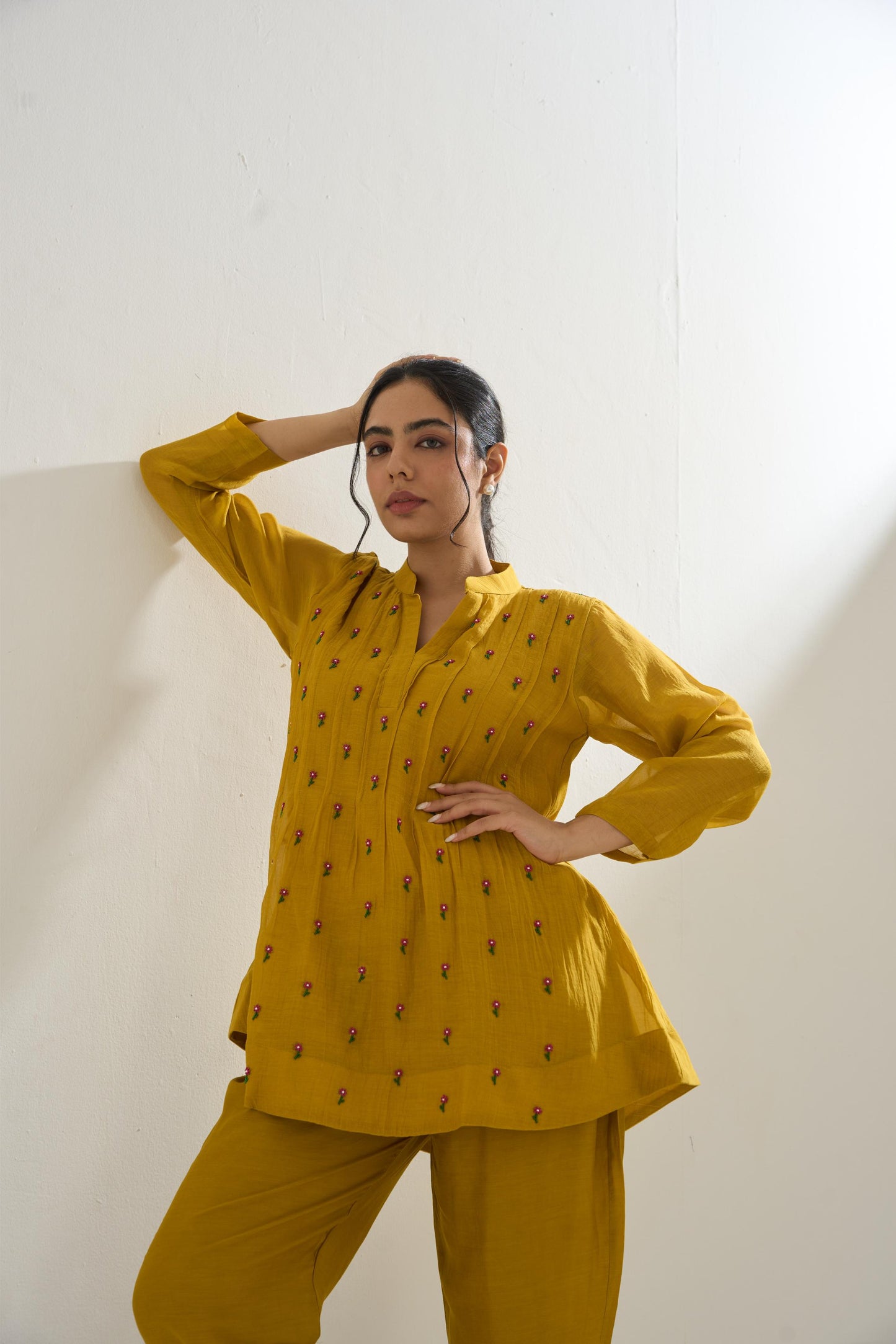 Spring Dusk Yellow Co-ord Set